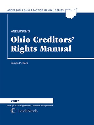 cover image of Anderson's Ohio Creditor's Rights Manual
